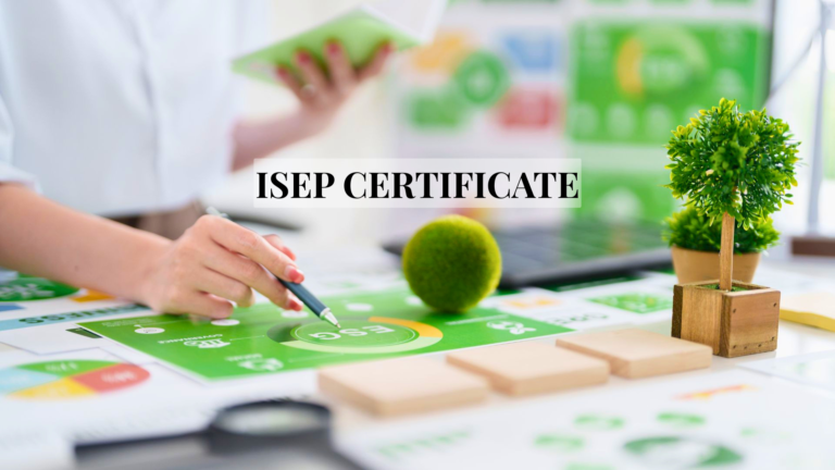 isep certificate